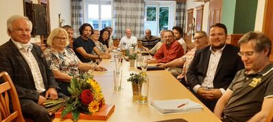 Der SPD-Kreisvorstand Dingolfing-Landau tagte erstmals wieder in Präsenz