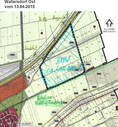 Auf 40 Hektar entsteht das neue Verteilzentrum BMW - Markt Wallersdorf