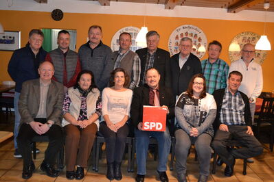 SPD Vorstandschaft des Ortsvereins Wallersdorf (Bild: Veronika Lengfelder)